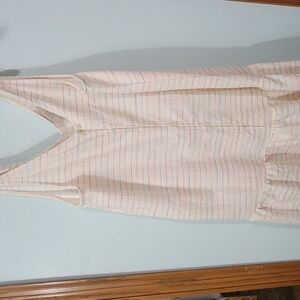 Striped Cotton Blend Fabric